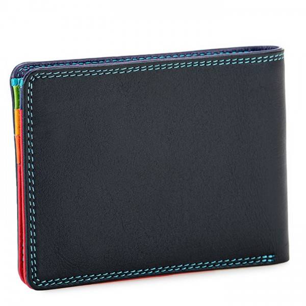 Mywalit Portafoglio jeans da uomo con tecnologia RFID Nappa Black Pace Vendite stagionali