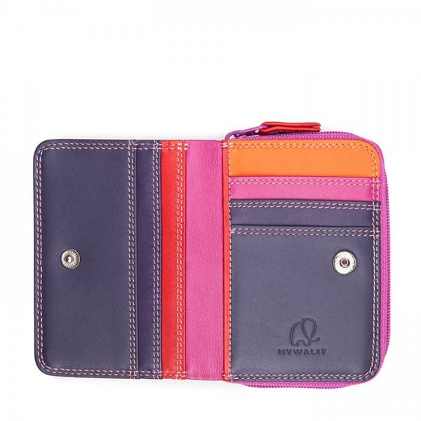 Mywalit Portafoglio con zip piccolo Sangria Multi 50% di sconto per tempo limitato