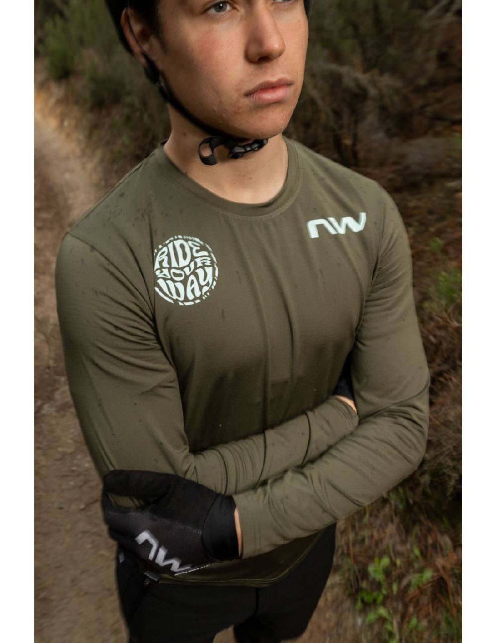 Northwave XTRAIL 2 MAGLIA MANICHE LUNGHE In Linea