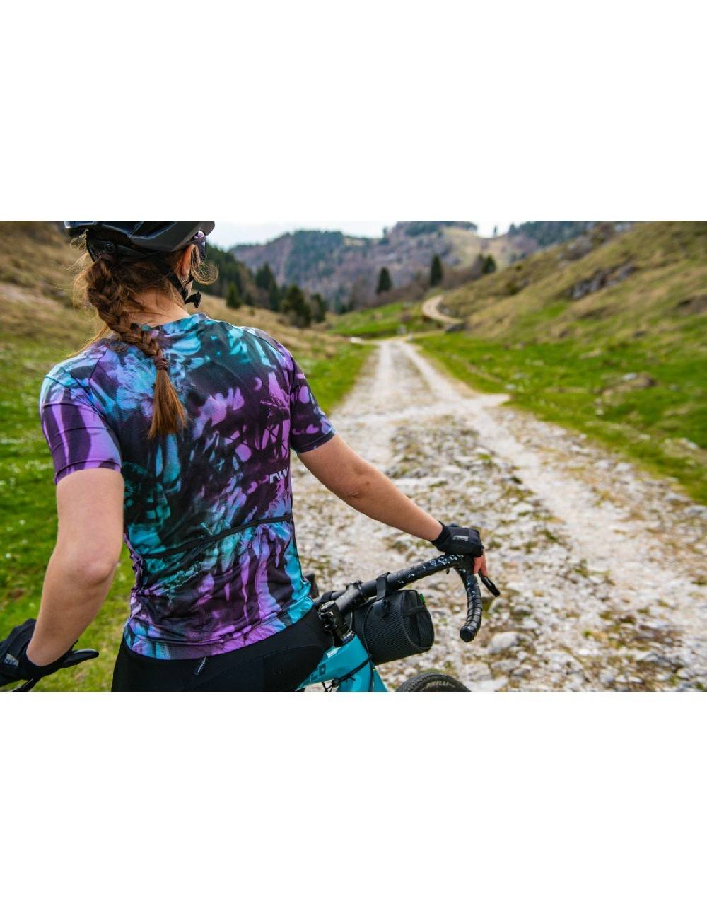 Northwave BLADE FLOWER MAGLIA MANICHE CORTE DONNA Nuova