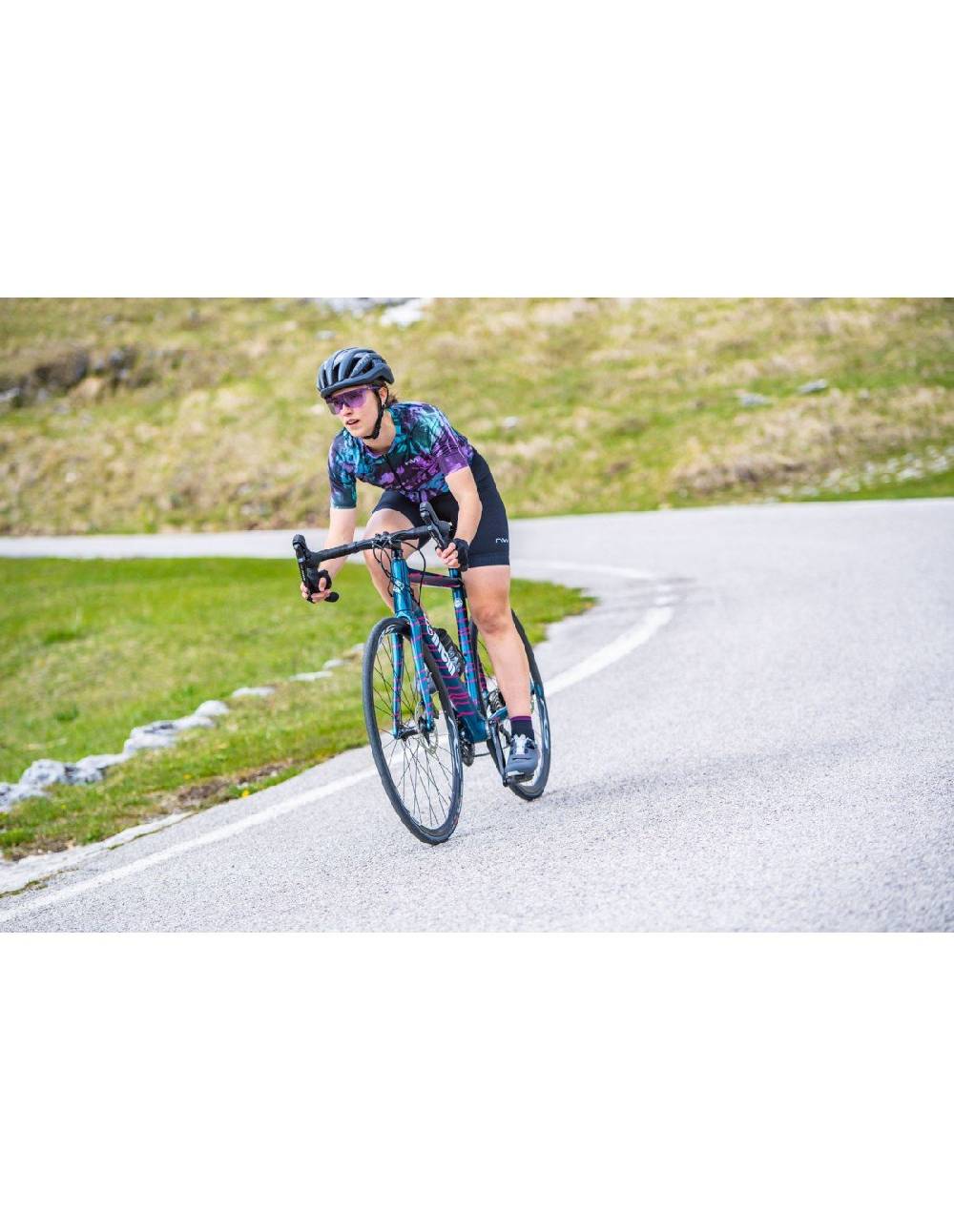 Northwave BLADE FLOWER MAGLIA MANICHE CORTE DONNA Nuova