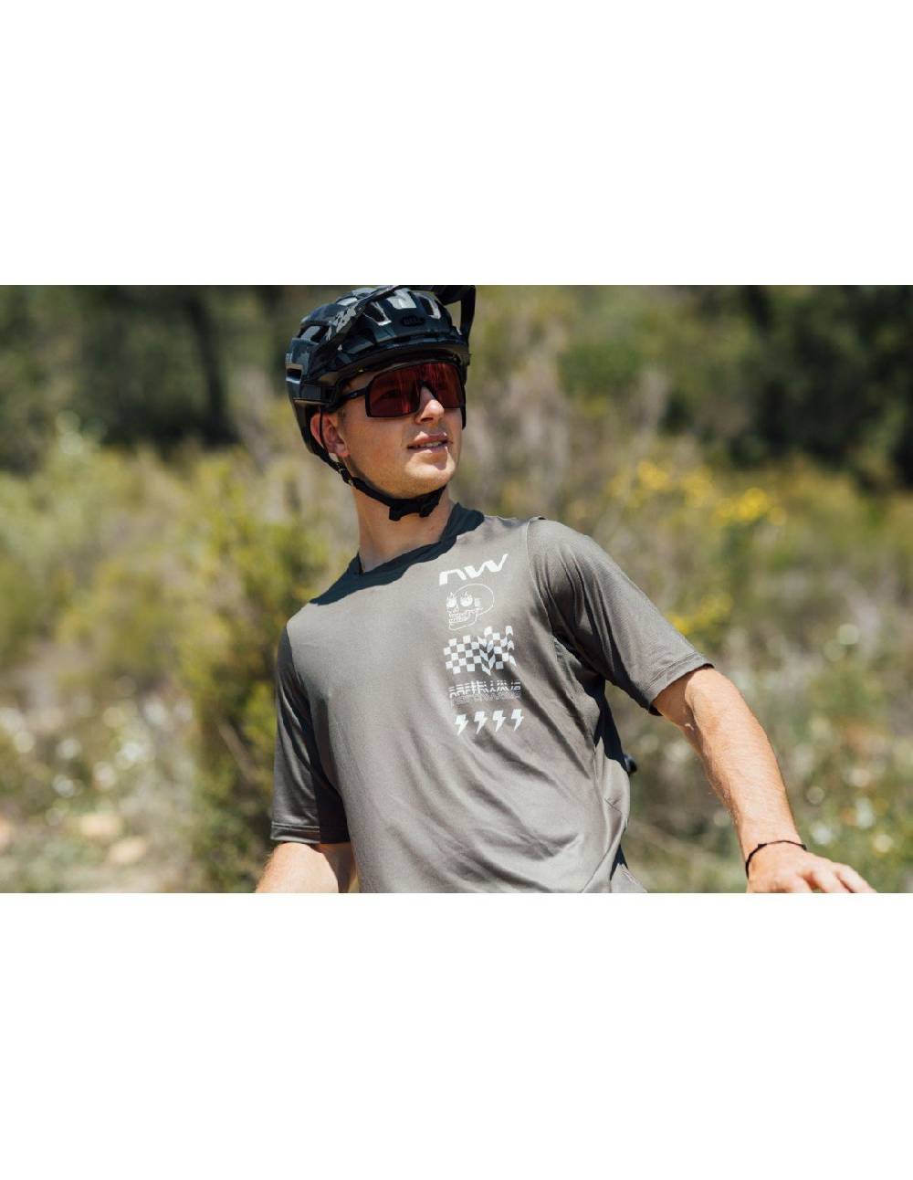 Northwave BOMB JERSEY MANICHE CORTE OUTLET Vendita Economica
