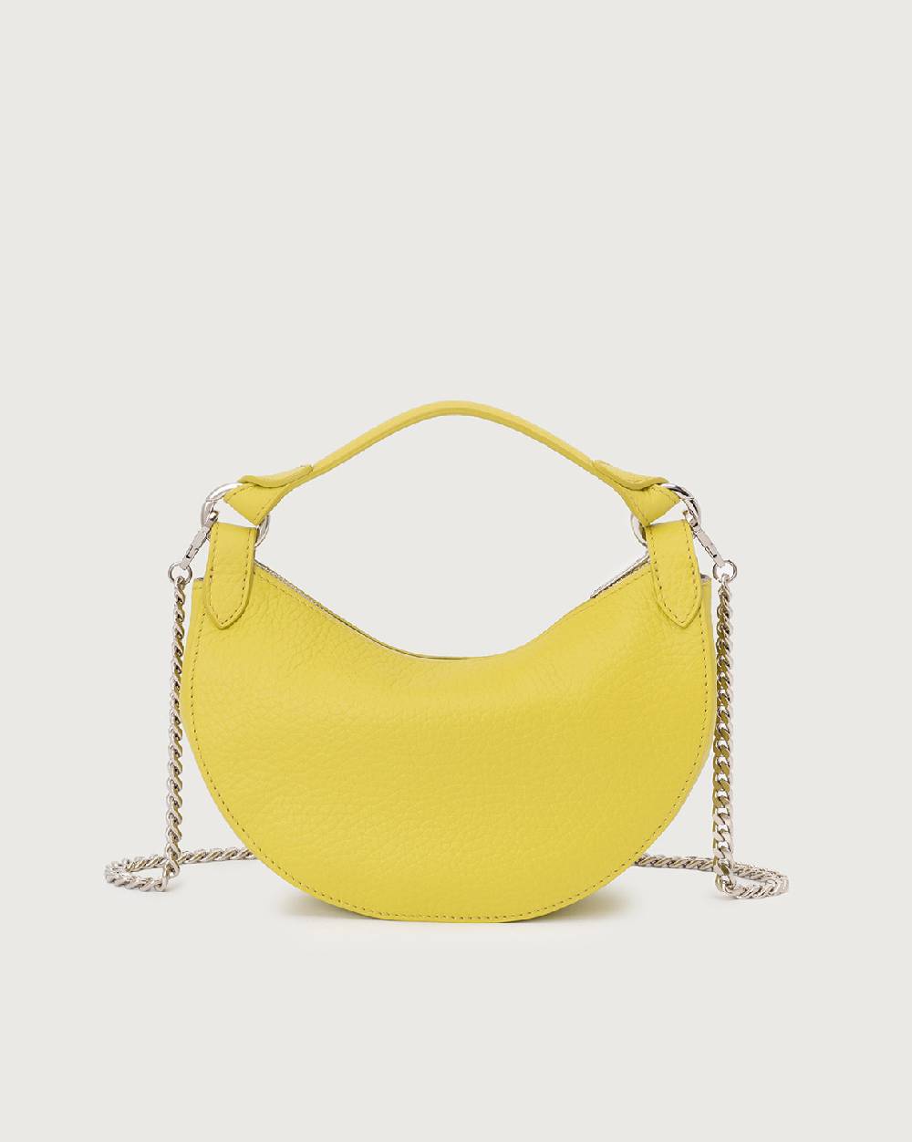 Orciani Mini Bag Dumpling Soft in pelle con tracolla Novità