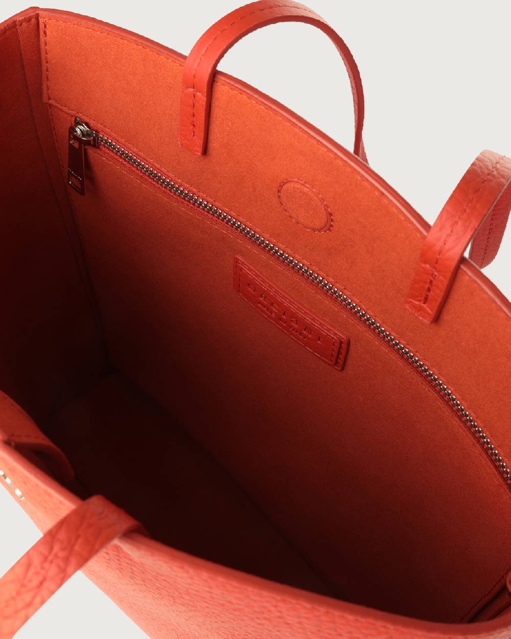 Orciani Shopper media Ladylike M Soft in pelle Presa
