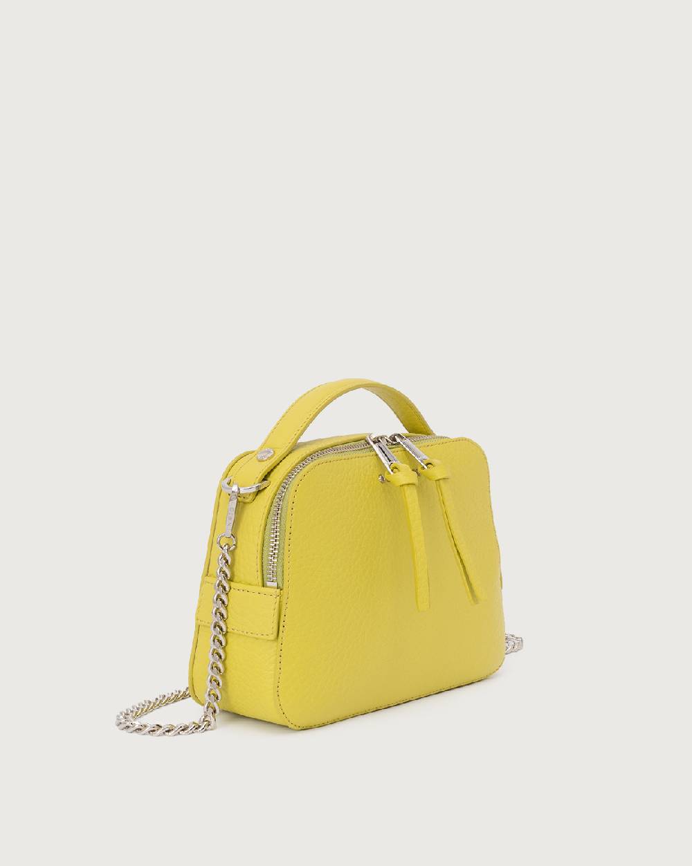 Orciani Mini Bag Chéri Soft in pelle a mano con tracolla Sconto