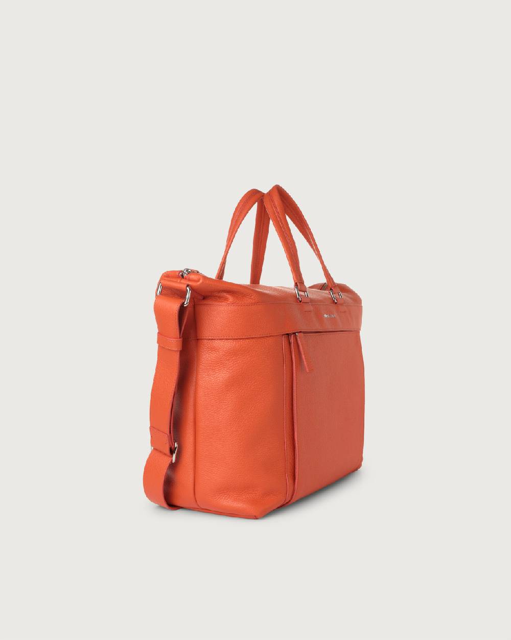 Orciani Borsa a mano e a tracolla grande Micron in pelle Offerte