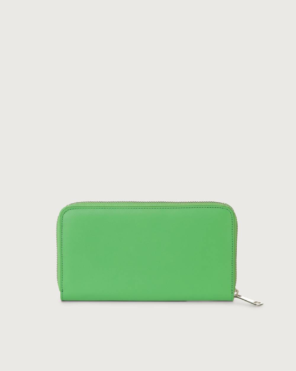 Orciani Portafoglio grande Liberty in pelle con zip In Linea