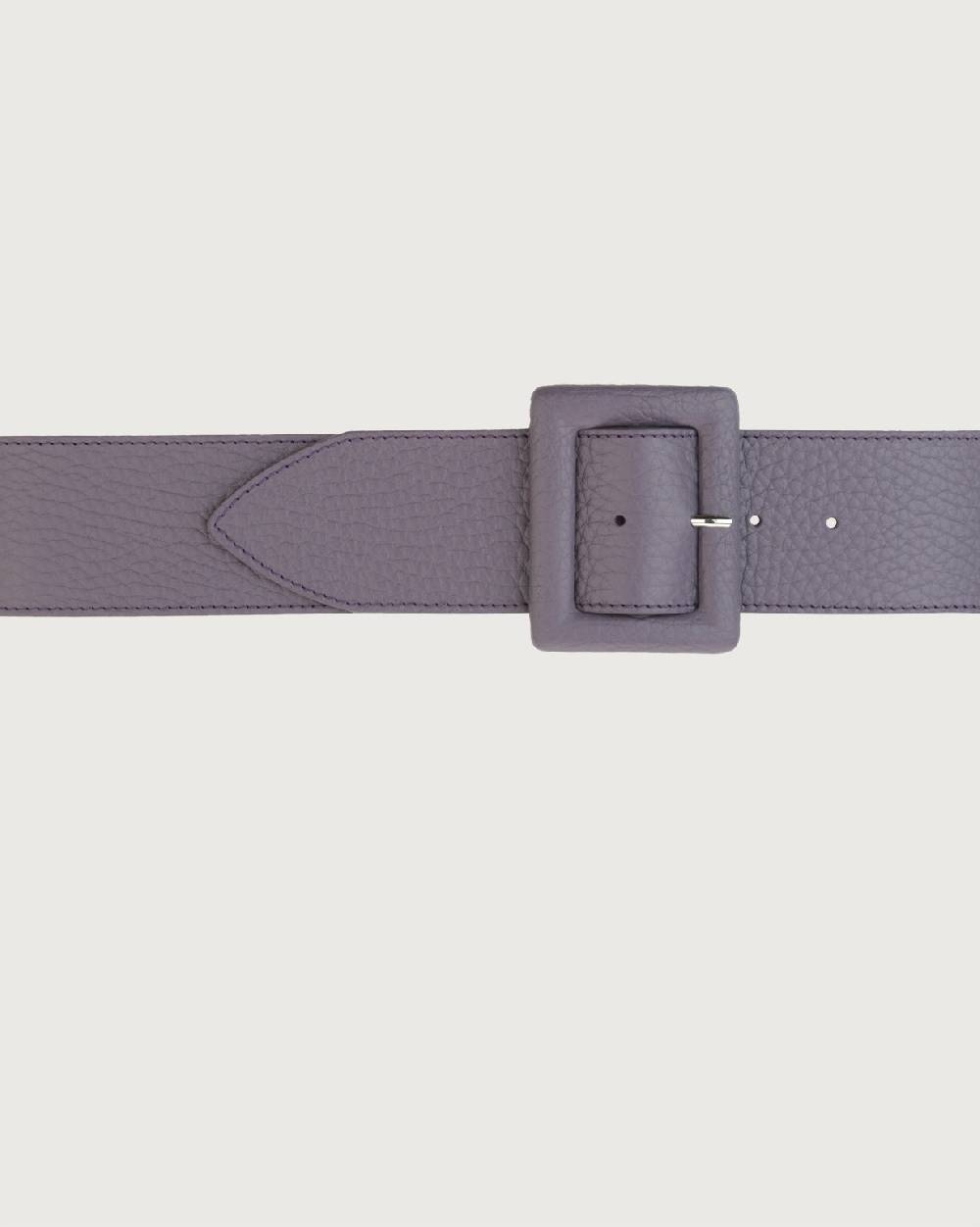 Orciani Cintura alta Soft in pelle con fibbia rivestita Consegna Veloce