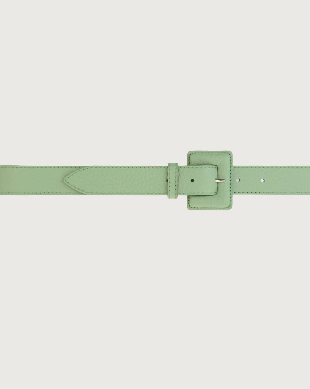 Orciani Cintura Soft in pelle con fibbia rivestita Promozione Limitata