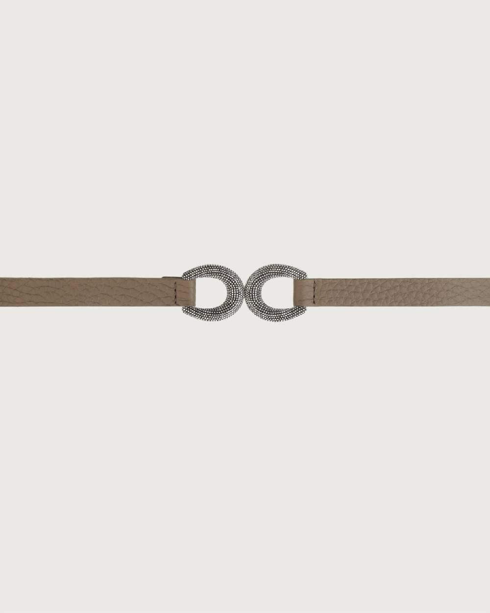 Orciani Cintura Soft in pelle elasticizzata con fibbia ad incastro 1,5 cm Affare Del Giorno