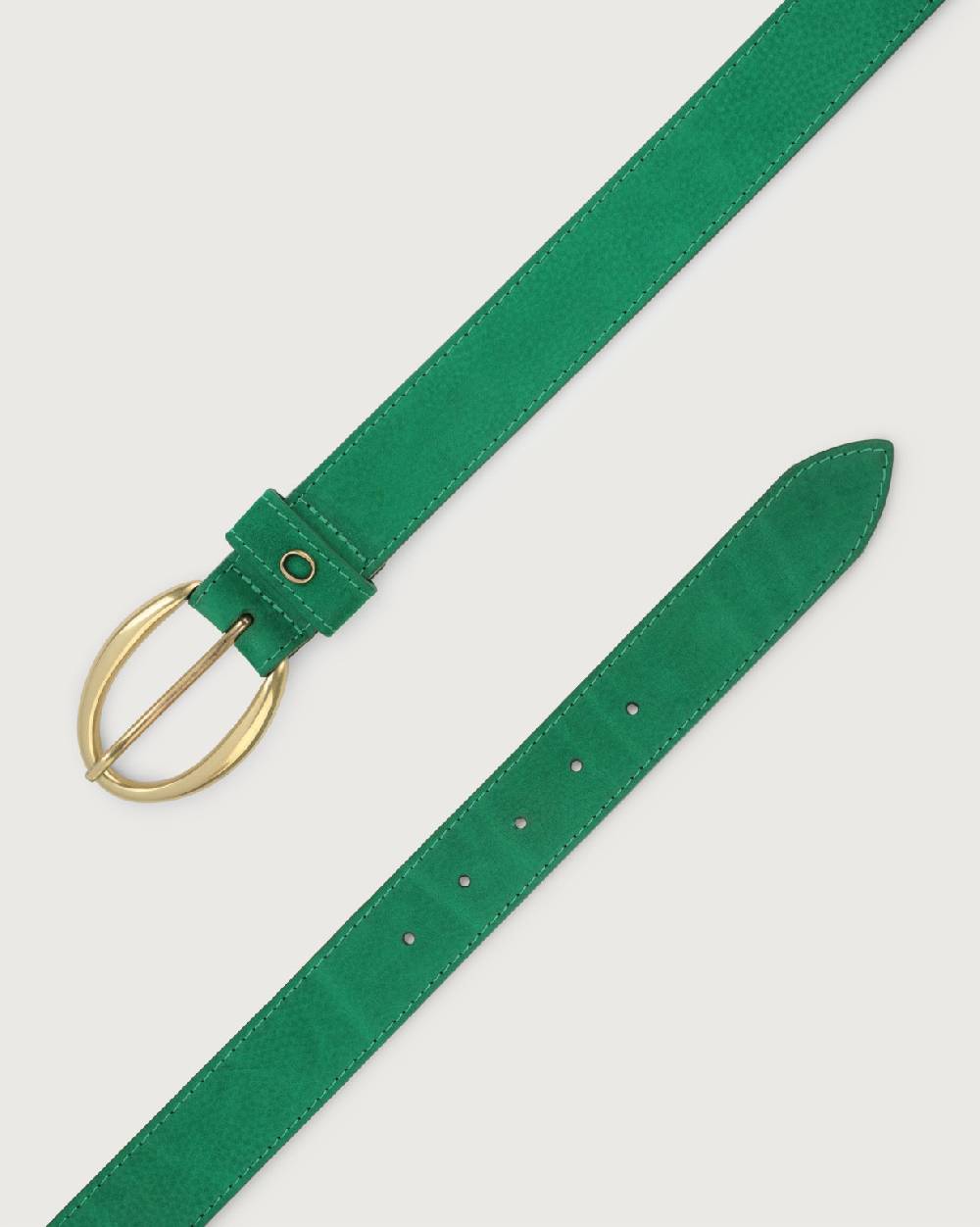 Orciani Cintura Nabucco in nubuck con monogram Convenienza