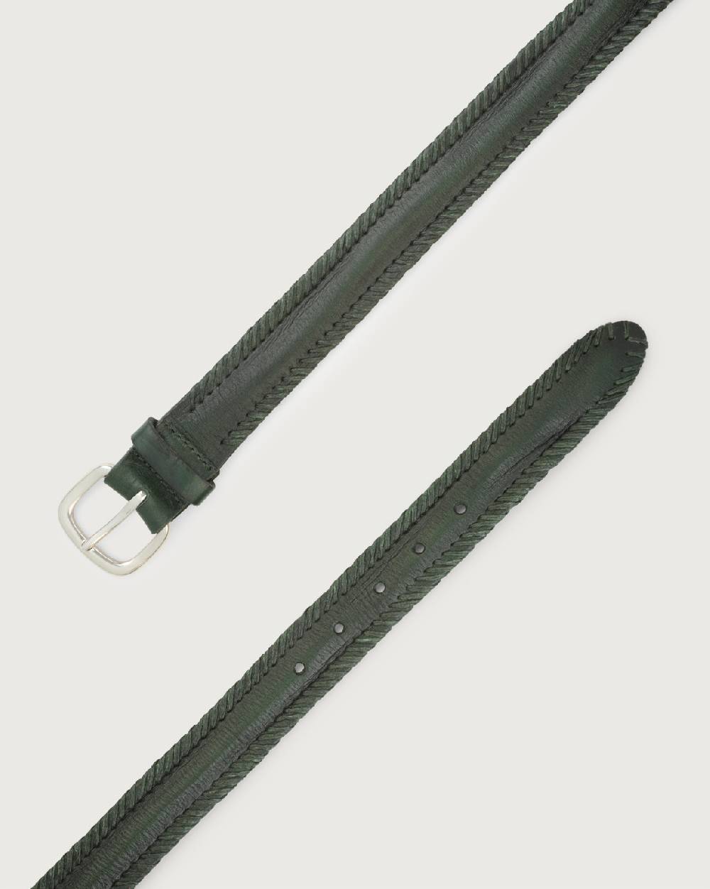 Orciani Cintura Masculine in cuoio Presa
