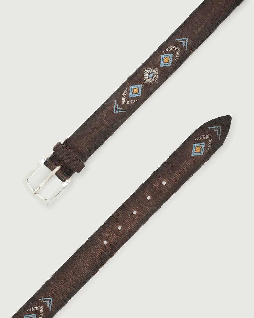 Orciani Cintura Blade Lakota in cuoio Vendita Calda