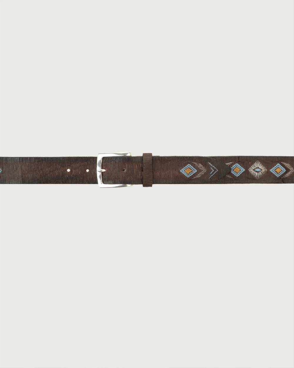 Orciani Cintura Blade Lakota in cuoio Vendita Calda