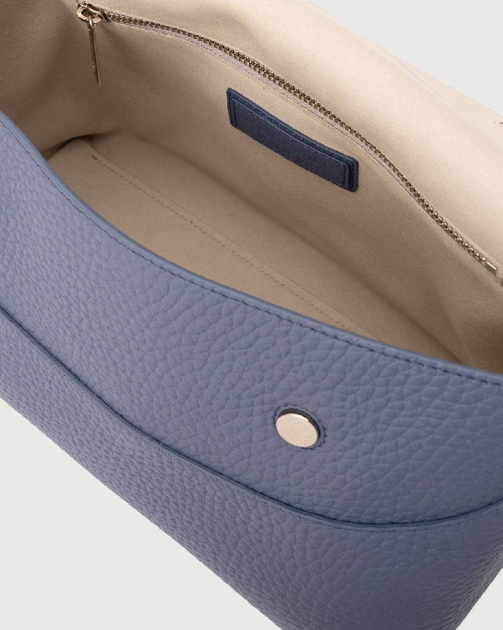 Orciani Borsa a spalla Nana Soft in pelle martellata con tracolla I Più Venduti