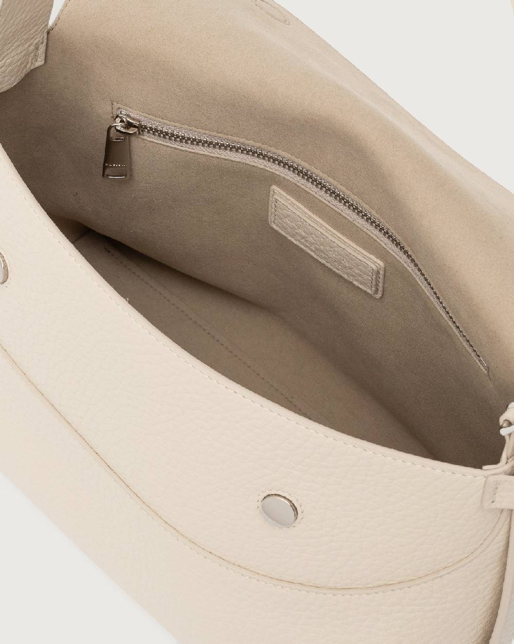 Orciani Borsa a spalla Nana Soft in pelle martellata con tracolla Vendite Flash