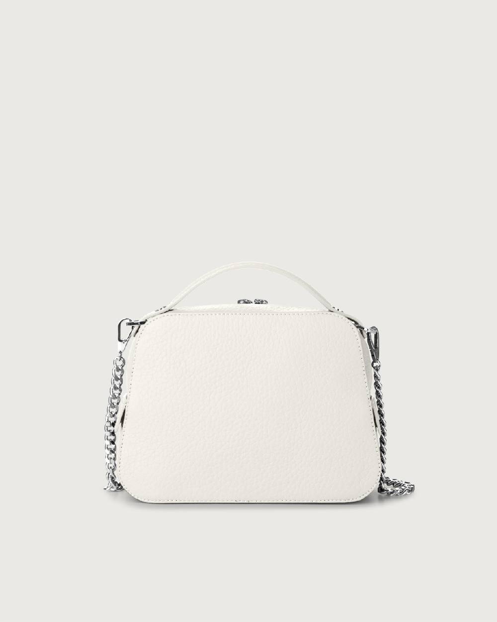Orciani Mini Bag Chéri Soft in pelle a mano con tracolla In Linea