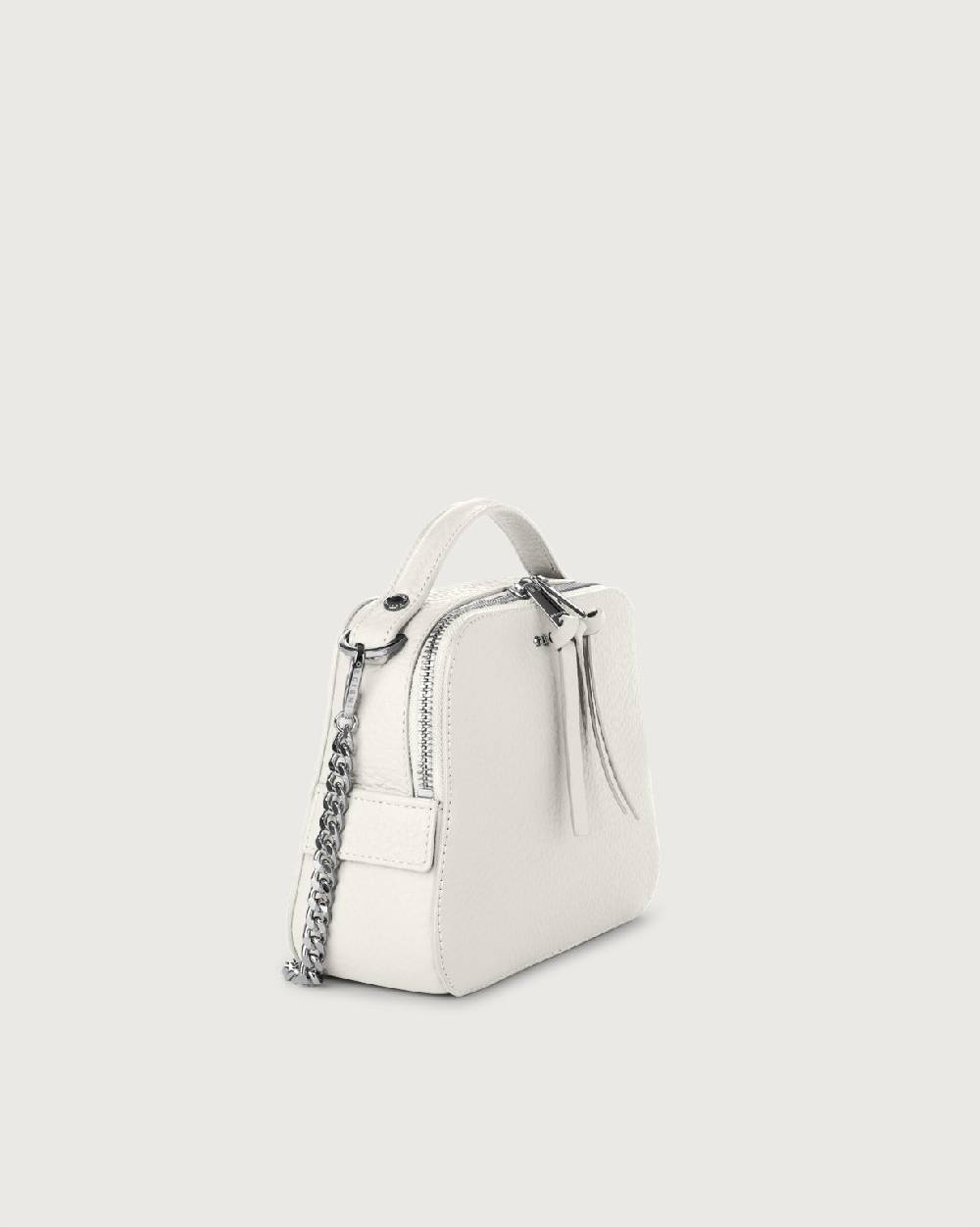 Orciani Mini Bag Chéri Soft in pelle a mano con tracolla In Linea
