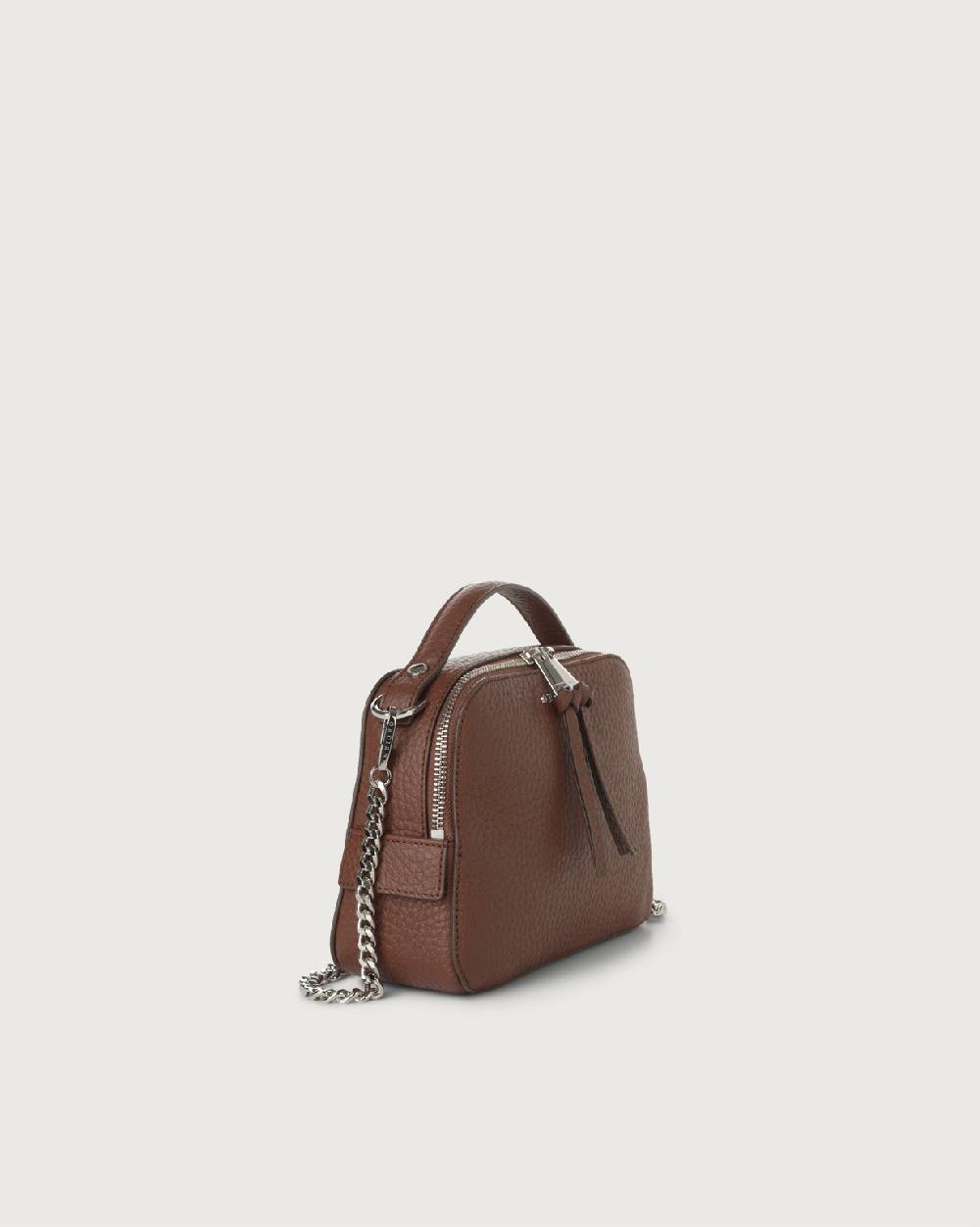 Orciani Mini Bag Chéri Soft in pelle a mano con tracolla Nuovo