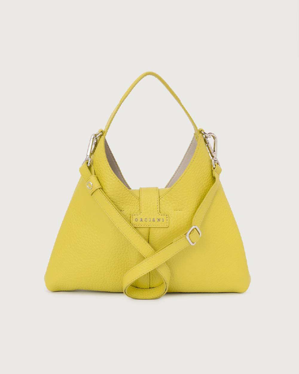 Orciani Borsa a mano Vita Soft piccola in pelle con tracolla Qualità