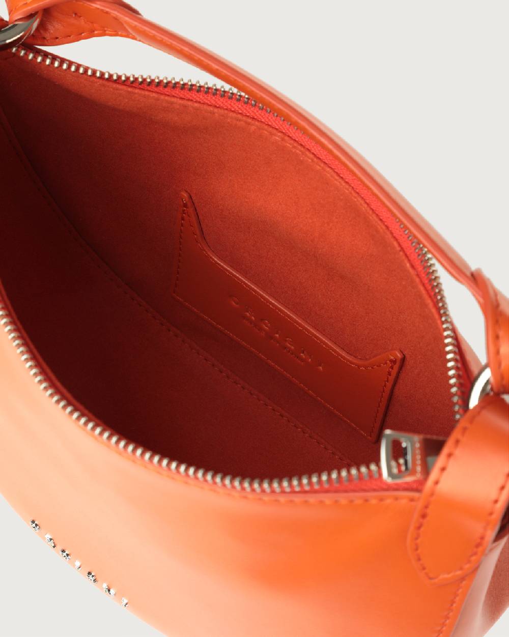 Orciani Mini Bag Dumpling Vanity in pelle con tracolla Promozione