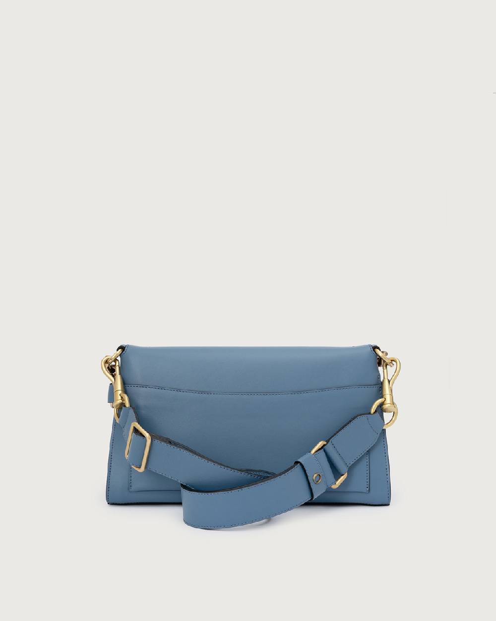 Orciani Borsa a spalla Missy Longuette Couture in pelle con tracolla Pezzi Unici