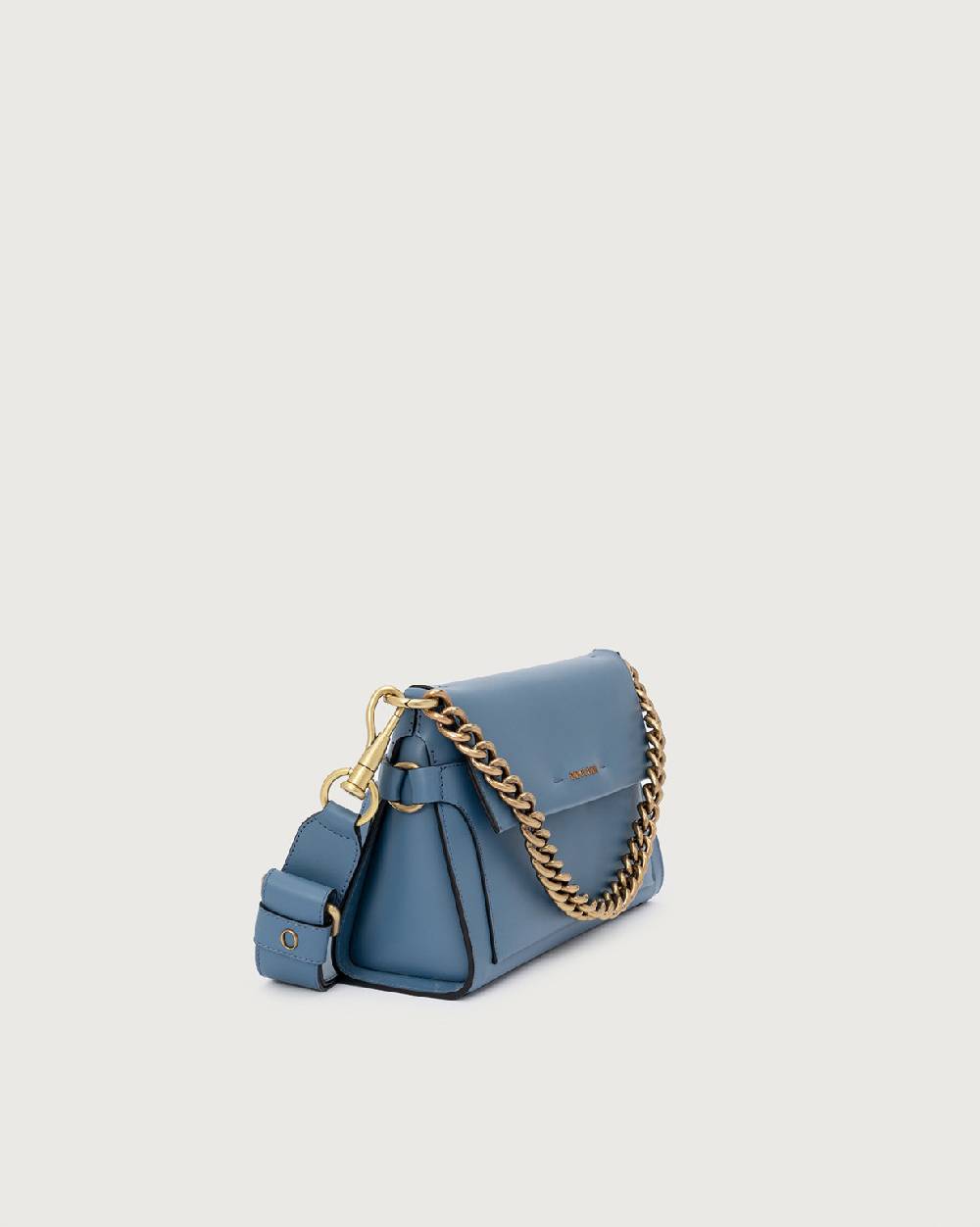 Orciani Borsa a spalla Missy Longuette Couture in pelle con tracolla Pezzi Unici