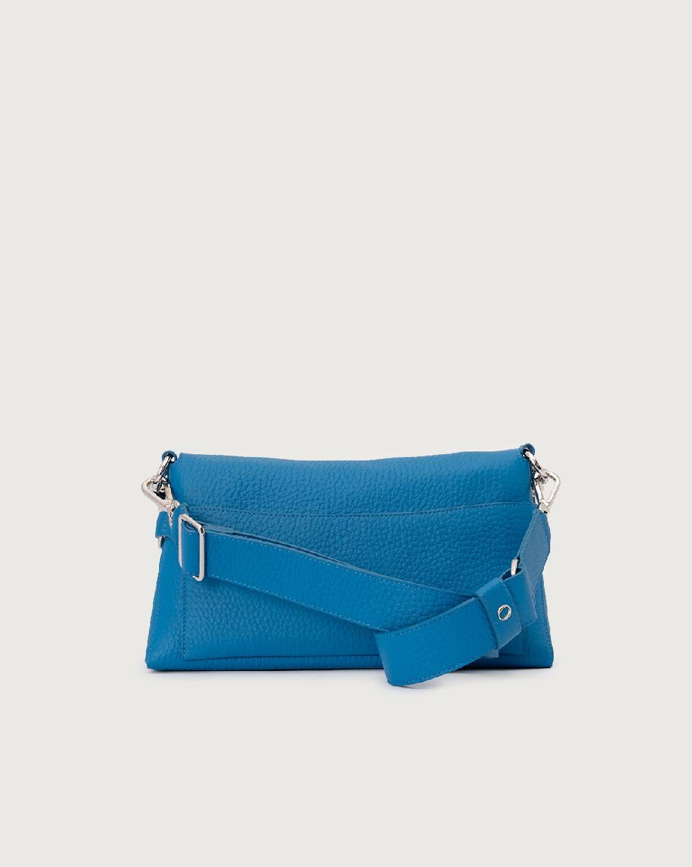 Orciani Borsa a spalla Missy Longuette Soft in pelle con catena e tracolla Qualità Garantita