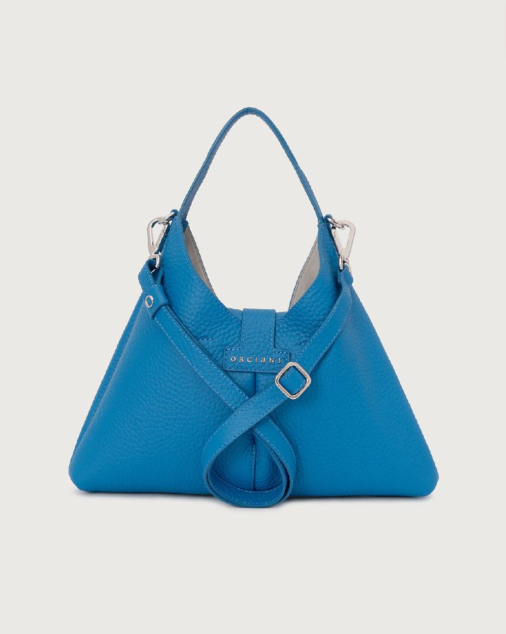 Orciani Borsa a mano Vita Soft piccola in pelle con tracolla Consegna Veloce