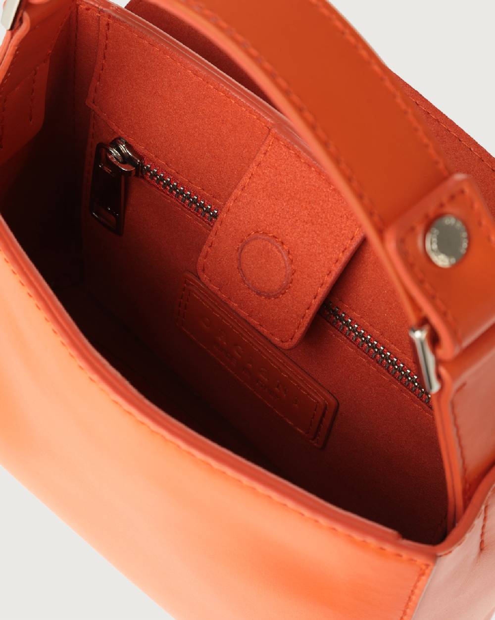 Orciani Borsa Sveva Vanity Mini a mano in pelle con tracolla Offerta temporanea