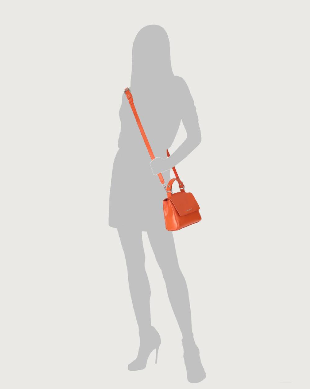 Orciani Borsa Sveva Vanity Mini a mano in pelle con tracolla Offerta temporanea