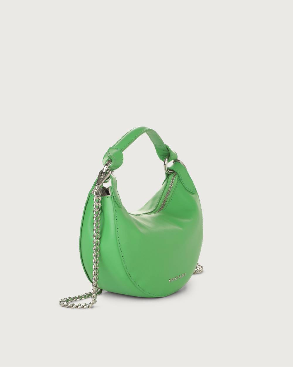 Orciani Mini Bag Dumpling Vanity in pelle con tracolla Novità