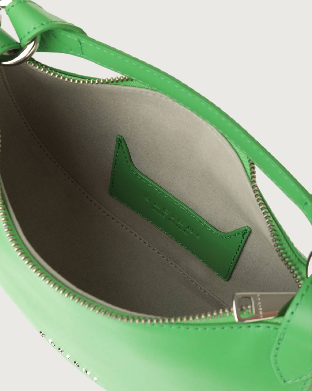 Orciani Mini Bag Dumpling Vanity in pelle con tracolla Novità