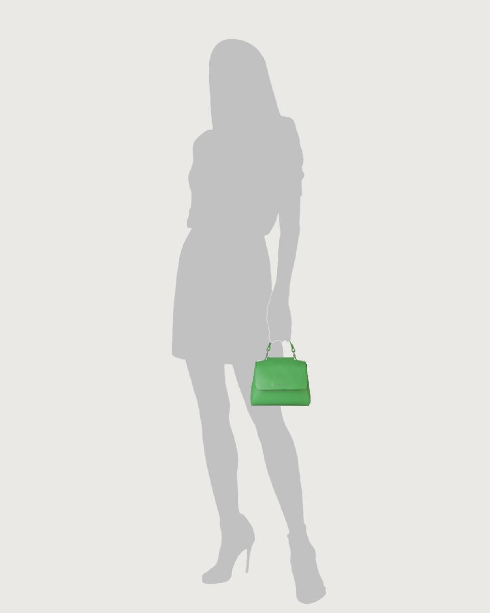 Orciani Borsa Sveva Vanity Mini a mano in pelle con tracolla Sconto
