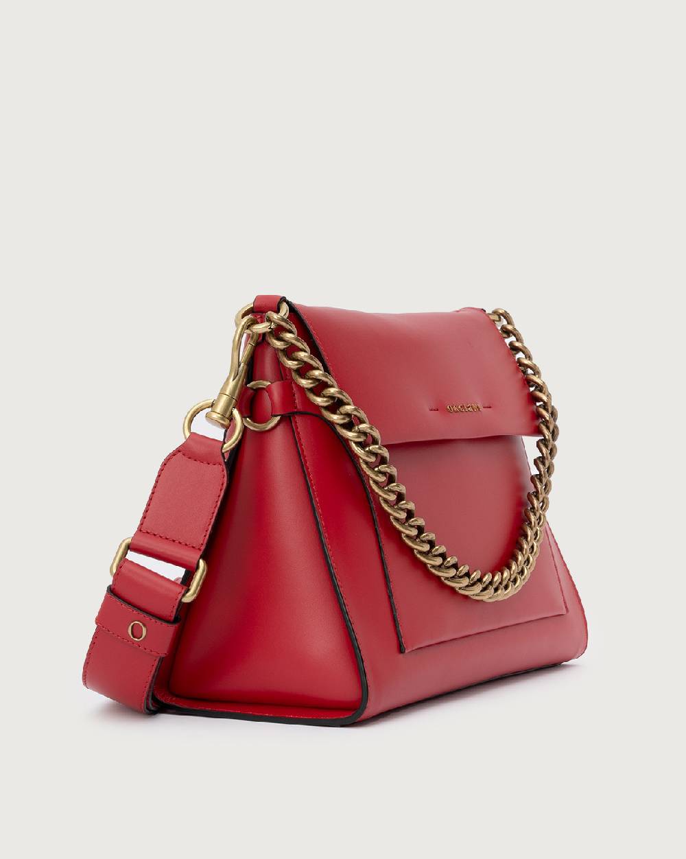 Orciani Borsa a spalla Missy Couture in pelle con catena e tracolla Online
