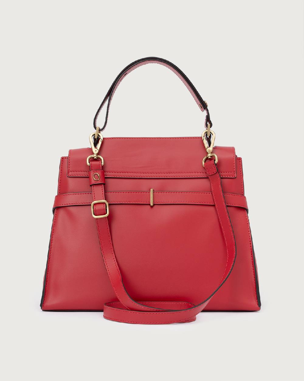 Orciani Borsa Sveva Couture Media a spalla in pelle con tracolla Outlet