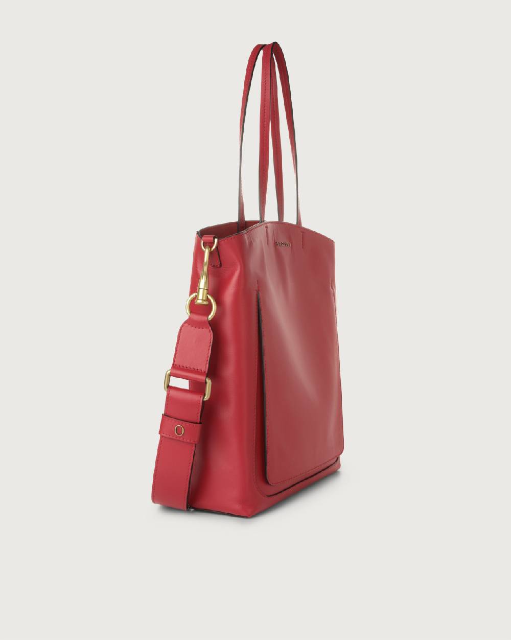 Orciani Shopping media Vulona M Couture in pelle In Vendita