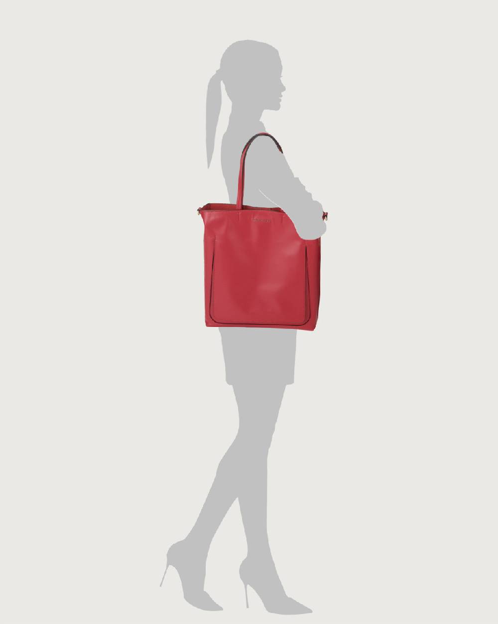 Orciani Shopping media Vulona M Couture in pelle In Vendita