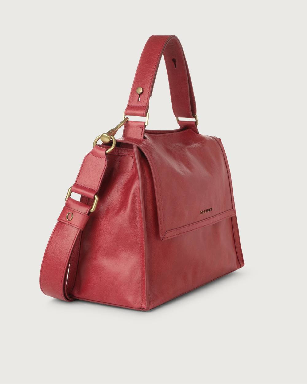 Orciani Borsa Sveva Notturno Media in pelle con tracolla Offerte