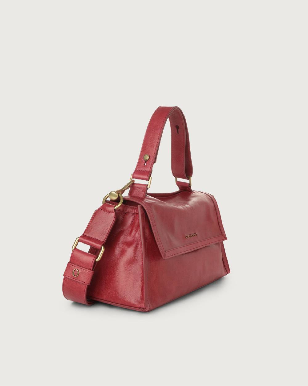 Orciani Borsa Sveva Longuette Notturno in pelle con tracolla Hotsell