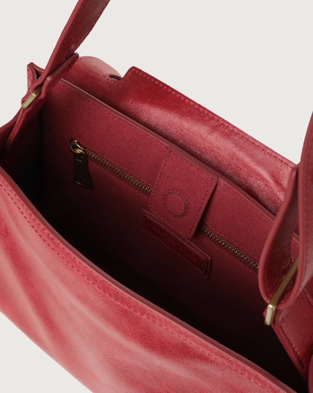 Orciani Borsa Sveva Longuette Notturno in pelle con tracolla Hotsell