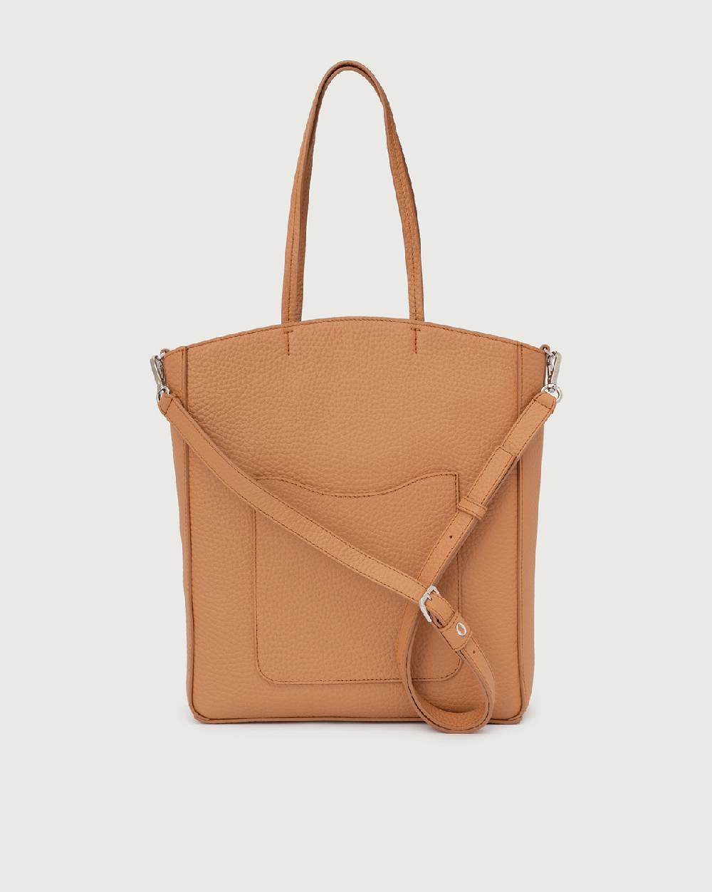 Orciani Shopper media Ladylike M Soft in pelle Vendita Calda