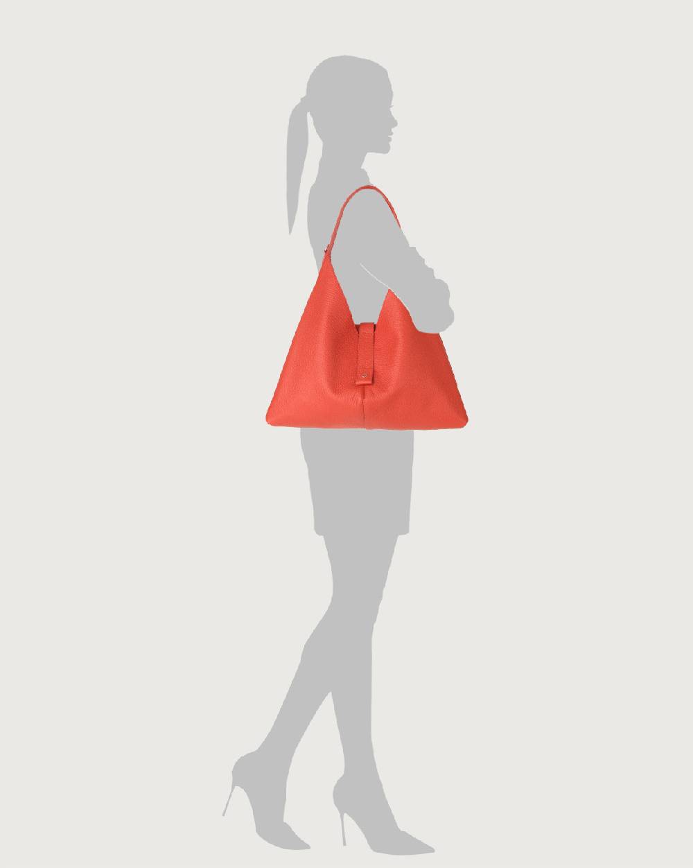 Orciani Borsa Vita Soft a spalla con tracolla Vendite Flash