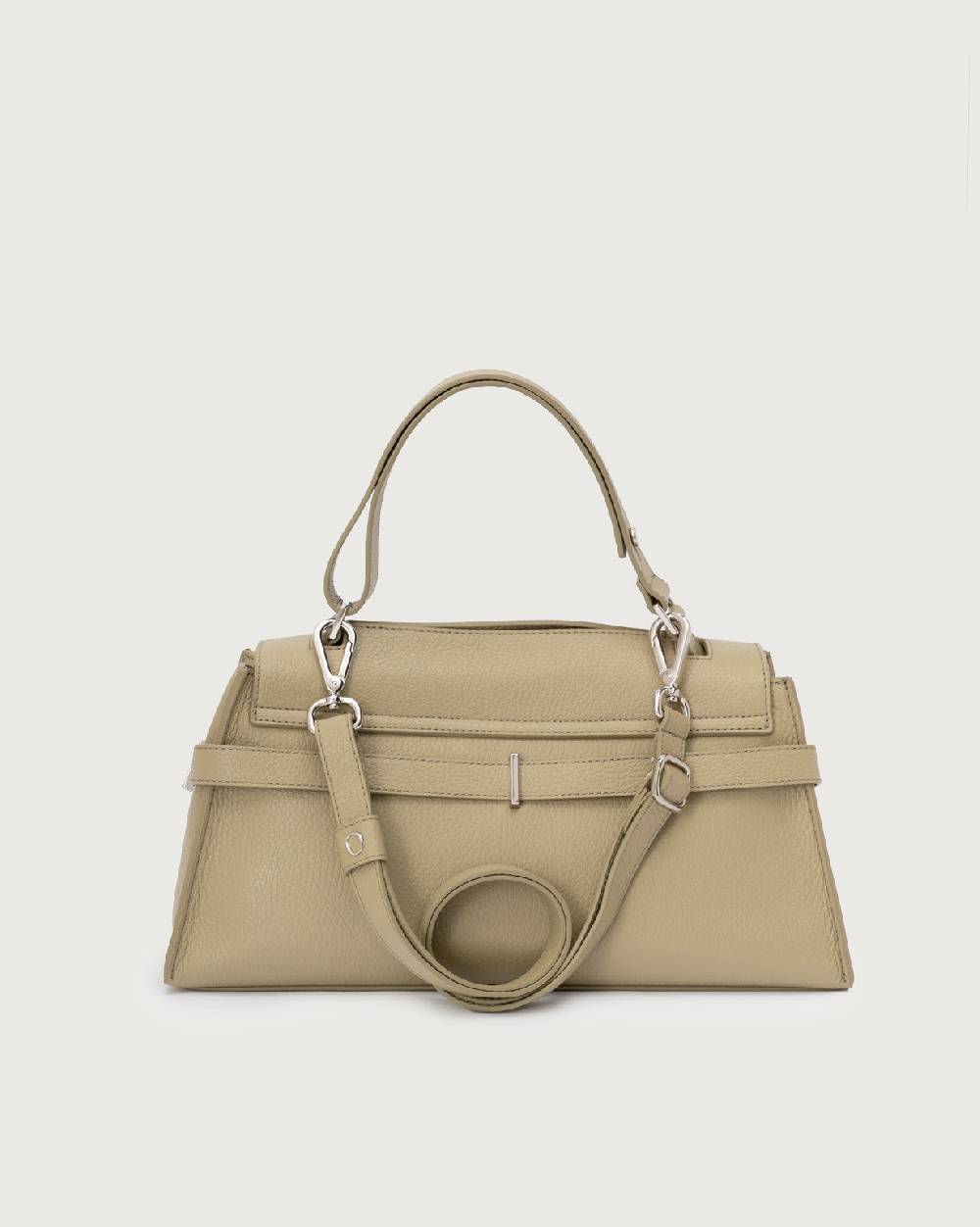 Orciani Borsa Sveva Longuette Sense in pelle con tracolla 2025