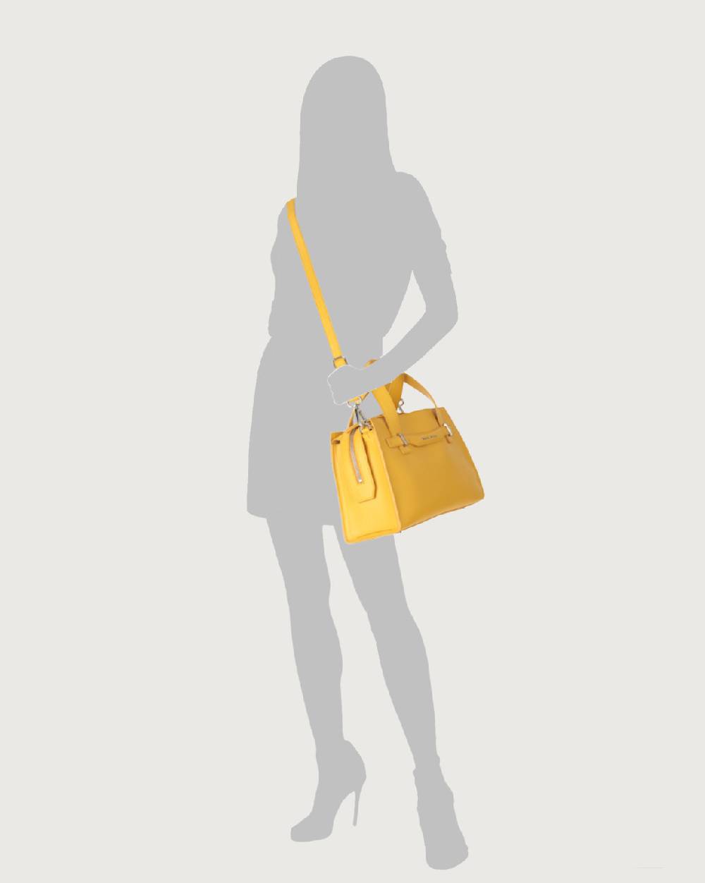 Orciani Borsa a mano POSH Medium Premium in pelle con tracolla Nuovo