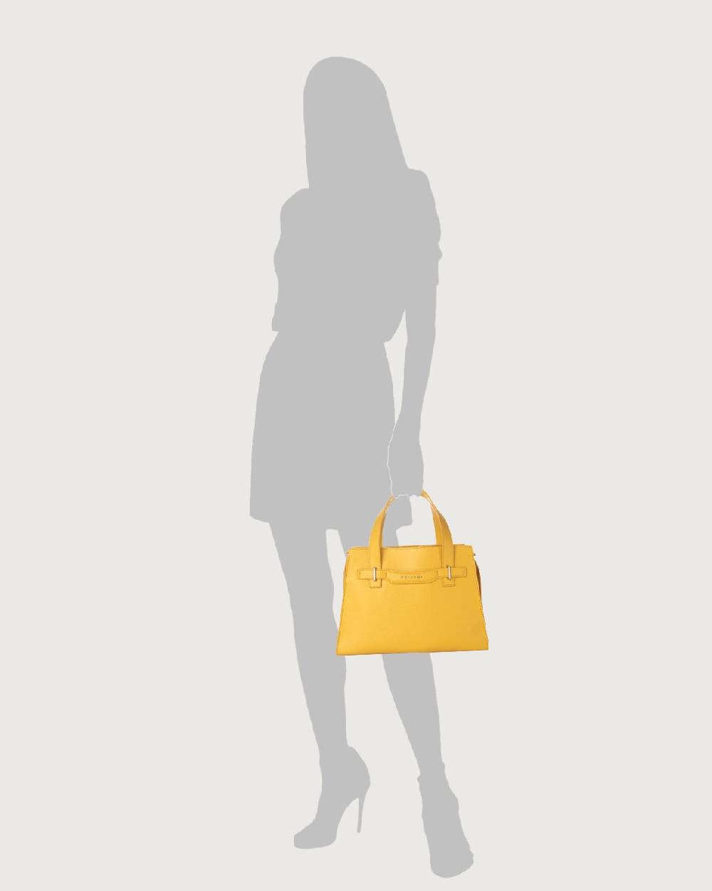 Orciani Borsa a mano POSH Medium Premium in pelle con tracolla Nuovo