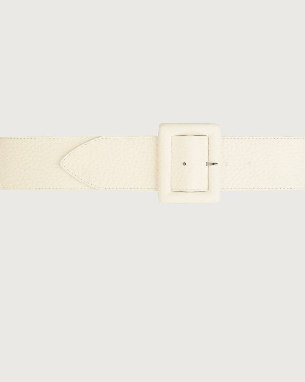 Orciani Cintura alta Soft in pelle con fibbia rivestita Promozione Limitata