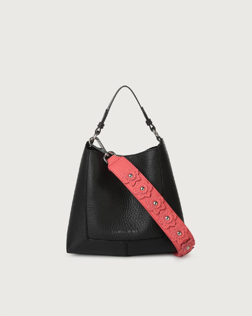 Orciani Tracolla crossbody Soft Flower in pelle Economico