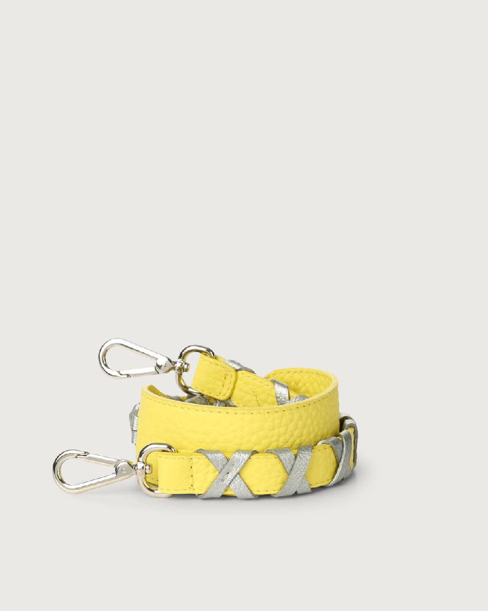 Orciani Tracolla Soft in pelle con intreccio Online