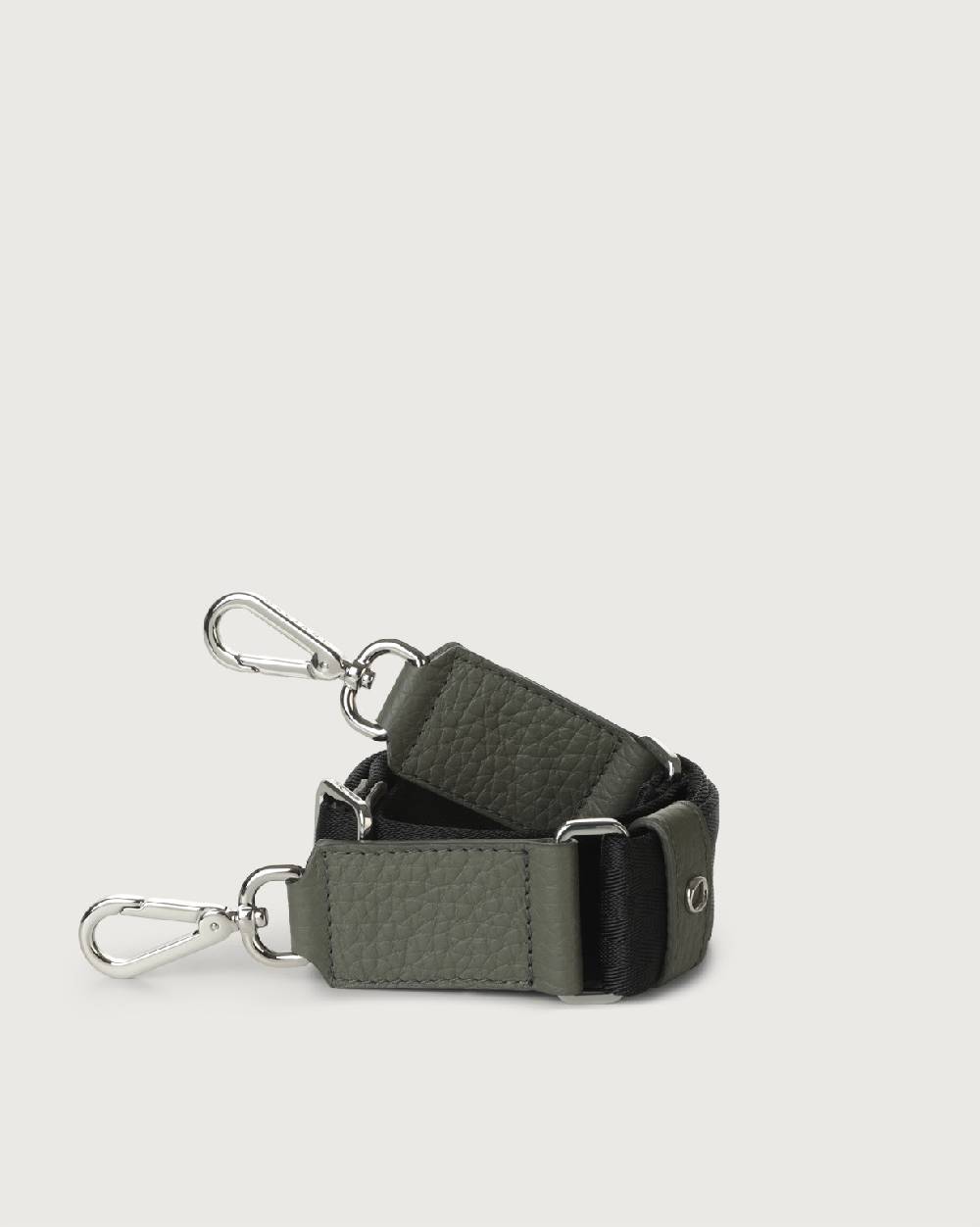 Orciani Tracolla Soft in tessuto e pelle Saldi Di Fabbrica